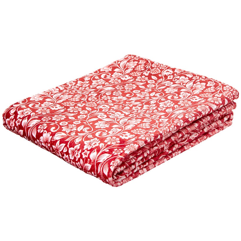 Jacobean Sunflower 50\" x 60\" Fleece Plush Throw