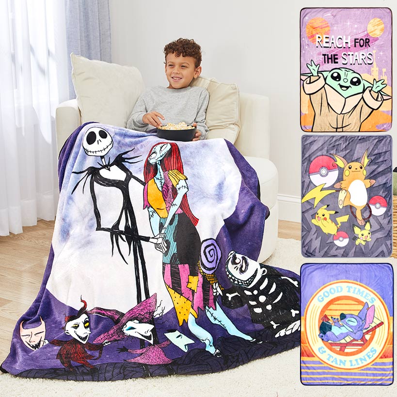 Kids Licensed Character Silk Touch Throw 46\" x 60\" Explorer
