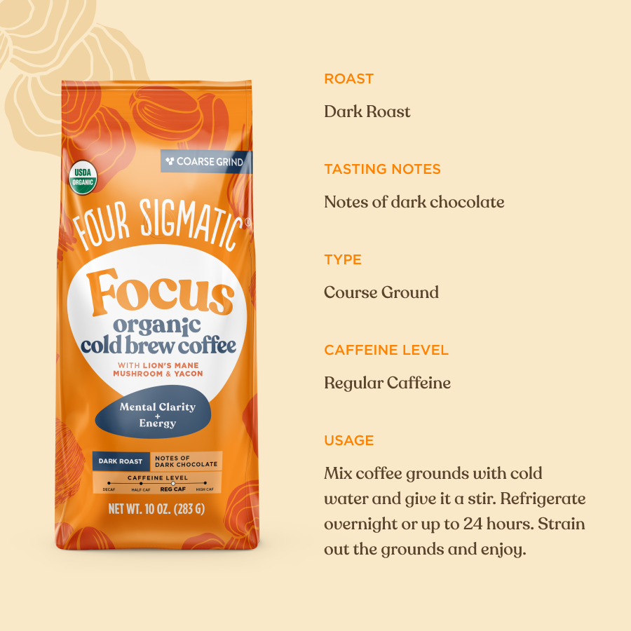Focus Cold Brew Ground Coffee