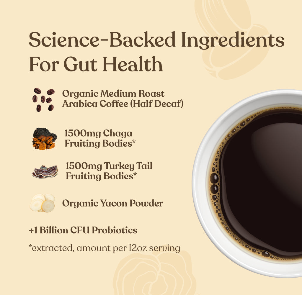 Gut Health Ground Coffee - Medium