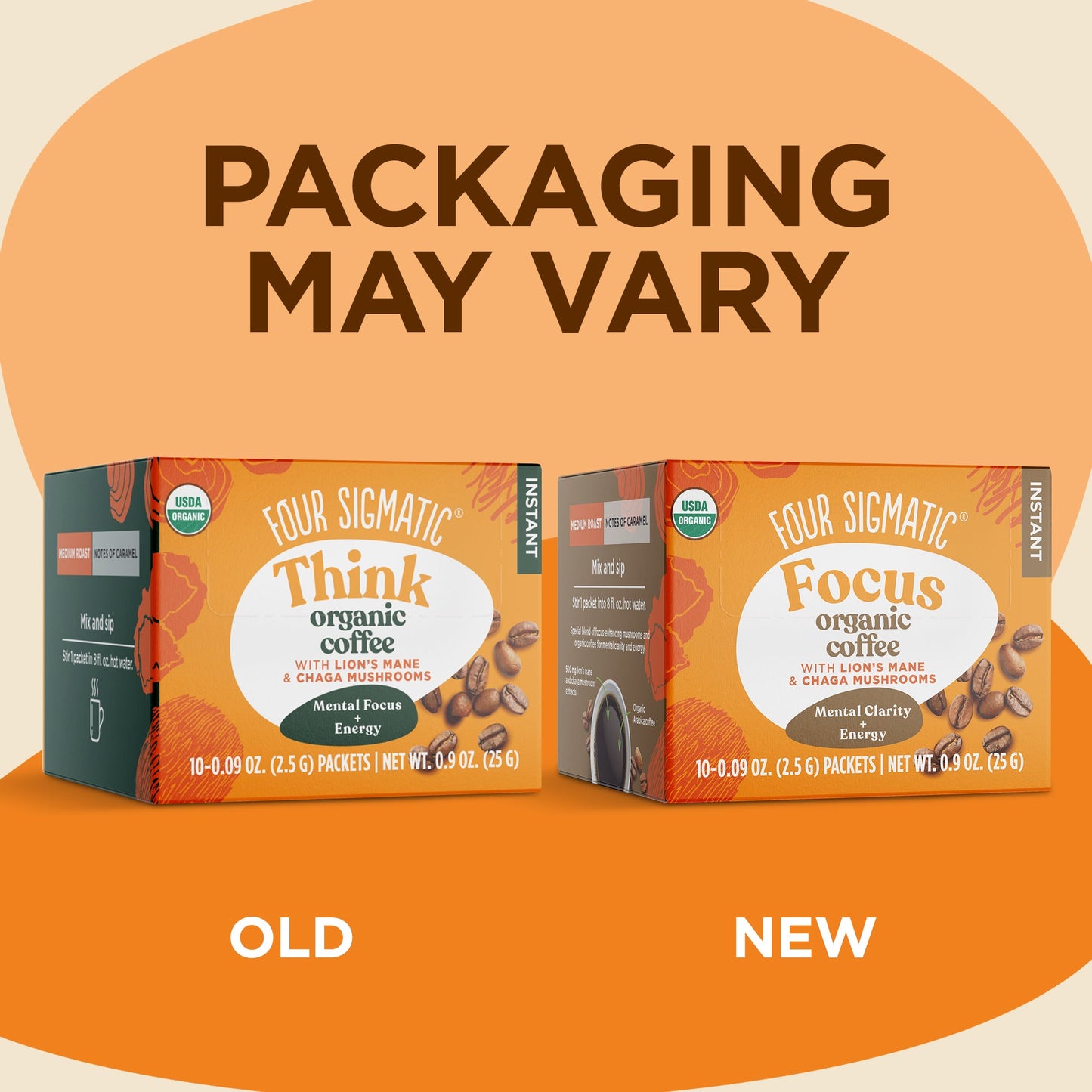 Focus Instant Coffee Packets